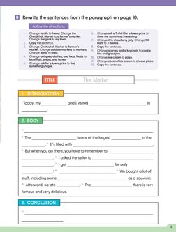 Writing Framework For Paragraph Writing 3 | PDF
