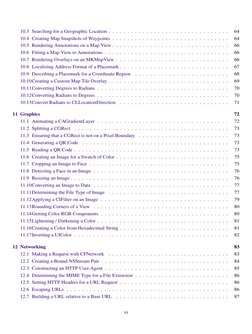 10.3 Searching for a Geographic Location . . . . . . . . . . . . . . . . . . . . . . . . . . . . . . . .
64
10.4 Creating Map