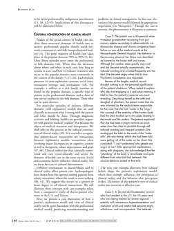 Kleinman's Explanatory Model of Illness | PDF | Mental Disorder ...