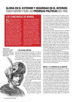 los boyardos (terratenientes de la nobleza), quie-
nes lo apoyaron al inicio. Nueve días después de 
la boda, el Kremlin fue