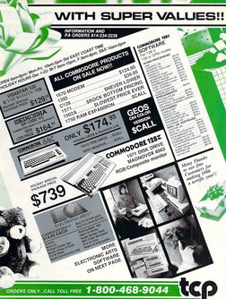 r\>
WITH SUPER VALUES!!
ORDERS ONLY...CALL
TOLL FREE 1-800-468-9044