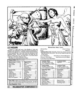 Jeu De Rôle Rolemaster – Companion IV (ICE), Bon état, édition US