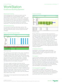 EcoStruxure™Building
WorkStation
EcoStruxure Building Operation
03-30026-01-en, April 2019
© 2019 Schneider Electric. All rig