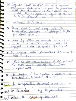 LLP Act 2008 Notes for CA Students | PDF | Business Economics | Private Law