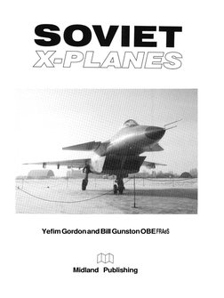 洋書 SOVIET X-PLANES / Yefim Gordon Soviet X-Planes PDF | PDF | Aircraft | Fighter Aircraft