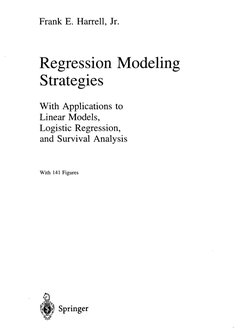 Regression Modeling Strategies by Harrell | PDF | Logistic