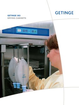 GETINGE 363
DRYING CABINETS
