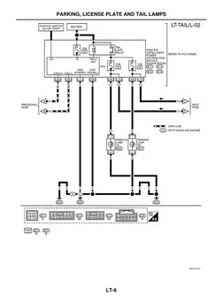 LT-6
PARKING, LICENSE PLATE AND TAIL LAMPS
MKWA1441E
