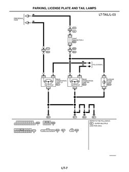 PARKING, LICENSE PLATE AND TAIL LAMPS
LT-7
MKWA3082E
