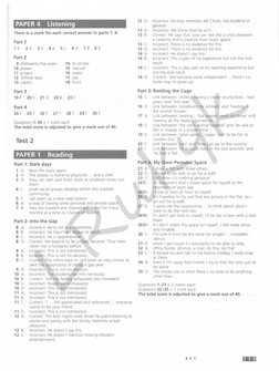 First Certificate Practice Tests Plus 2 Answer Key and Tape Scripts | PDF