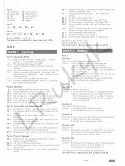 First Certificate Practice Tests Plus 2 Answer Key and Tape Scripts | PDF
