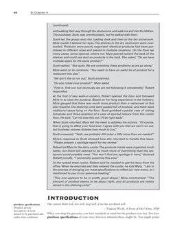 66
 Chapter 4
Introduction
 One cannot think well, love well, sleep well, if one has not dined well.
—Virginia Woolf, A Room
