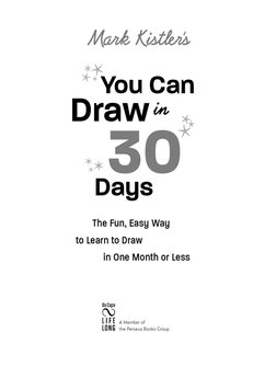 You Can Draw in 30 Days PDF | PDF