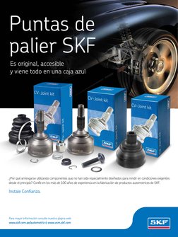 El ajuste perfecto
Para mayor información consulte nuestra página web 
www.skf.com.pe/automotriz ó www.vsm.skf.com
Puntas de