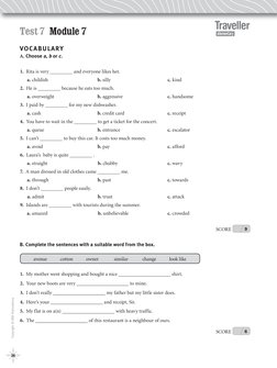 Test Modulo 7 | PDF | Clothing