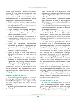 235
Rev Bras Med Trab. 2021;19(2):231-239   
Nexo em medicina ocupacional e perícia judicial
décadas antes3. Bem depois, Fran
