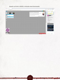  
7 
 
 
Quando você abrir o Roll20, a extensão estará funcionando. 
 
 
 
