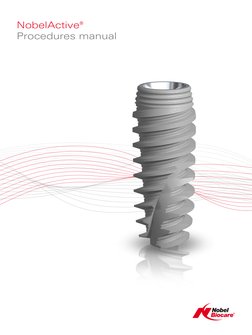 Manual Nobel Active | PDF | Dental Implant | Drill