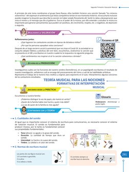 Segundo Trimestre: Educación Musical
291
Investiguemos cuáles son las funciones de nuestro cerebro (hemisferios), en un p