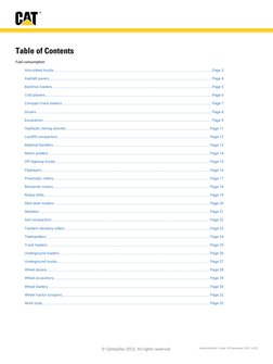 Caterpillar Performance Handbook Overview | PDF | Loader (Equipment ...