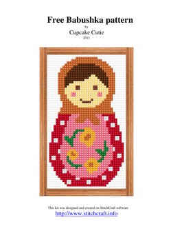 Free Babushka pattern             
by
                                 Cupcake Cutie