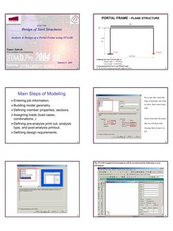 Staad Pro Tutorial | PDF | Engineering | Mechanical Engineering