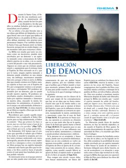 9
urante la Santa Cena, el Se-
ñor dio una enseñanza acer-
ca de la ministración del 
alma, cuando les lavó los pies 
a sus d