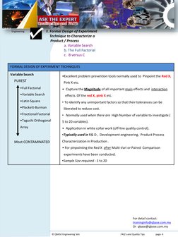 QBASE
Engineering
© QBASE Engineering Sdn                                                                       FAQ’s and Qua