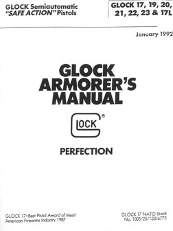 Glock Factory OEM Cable Lock - Fits G17, G19, G20, G21, G22, G23, G26, G27, G30, G31, G32, G33, G34, G35