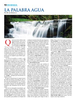 10
uizá uno de los dichos más 
impresionantes que en la 
Biblia se mencionan del Se-
ñor Jesucristo es el descrito 
en el eva