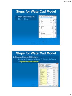 Watercad WaterCad Tutorial: Getting Started Guide | PDF | Pump | Valve