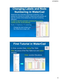 Watercad Examples WaterCad Tutorial: Getting Started Guide | PDF | Pump | Valve