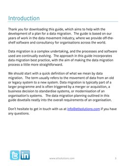 (http://www.linkedin.com/company/etl-solutions) (https://twitter.com/DataExpertise)Introduction 
Thank you for downloading t