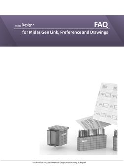 Midas Gen Link and Design+ FAQ Guide | PDF | Structural Steel | Beam ...