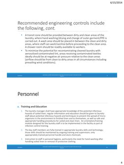 Hospital Linen and Laundry Guidelines | PDF | Personal Protective ...