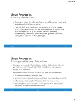 Hospital Linen and Laundry Guidelines | PDF | Personal Protective ...