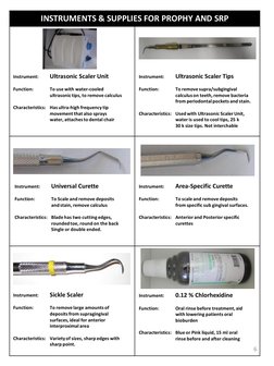 Srp Instruments Dental Tray Setup Guide | PDF | Surgical Suture | Dentistry