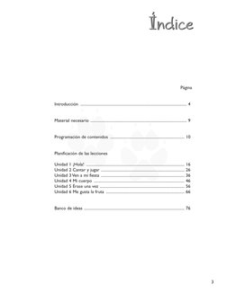 3
Índice
Índice
Página
Introducción .........................................................................................