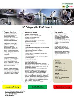 Vibration Analysis CAT II Training | PDF | Engineering