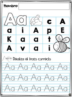 c
A
a
i
A
p
E
K
a
a
t
A
v
a
i
Aa Aa Aa Aa Aa
Aa Aa Aa Aa Aa
Aa Aa Aa Aa Aa
Nombre:Aa
Realiza el trazo correcto
