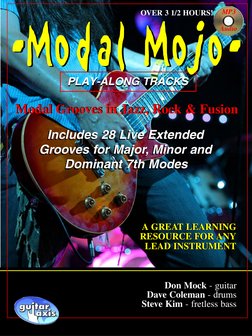 -Modal Mojo-
Modal Grooves in Jazz, Rock & Fusion
Modal Grooves in Jazz, Rock & Fusion
PLAY-ALONG TRACKS
PLAY-ALONG TRACKS
Do