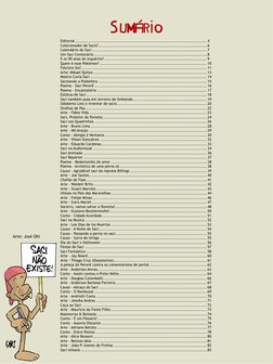 Editorial................................................................................................. 4
Colecionador de