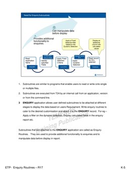 T24 Enquiry Routines Overview | PDF | Subroutine | Parameter (Computer ...