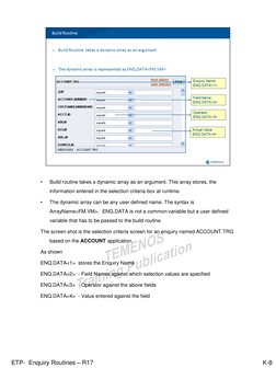 T24 Enquiry Routines Overview | PDF | Subroutine | Parameter (Computer ...