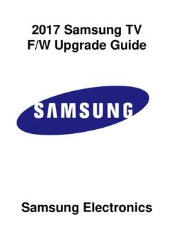 Samsung TV Firmware Update Guide | PDF | Computer File | Usb