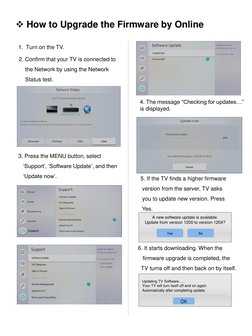 Samsung TV Firmware Update Guide | PDF | Computer File | Usb