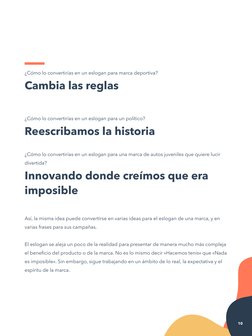 ¿Cómo lo convertirías en un eslogan para marca deportiva?
Cambia las reglas
¿Cómo lo convertirías en un eslogan para un polít