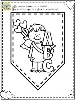 ¡¡¡¡Decoremos banner entre todos!!! 
Usa la técnica que te sugiera tu maestro (a).
