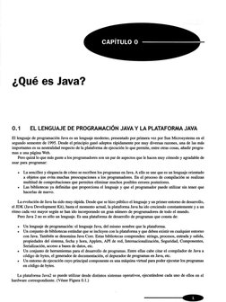 ¿Qué es Java? 
0 .. 1 
EL LENGUAJE DE PROGRAMACIÓN JAVA Y LA PLATAFORMA JAVA 
El lenguaje de programación Java es un lenguaje
