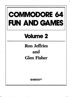 Commodore 64 Fun and Games Volume 2 (1984) | PDF | Computer
